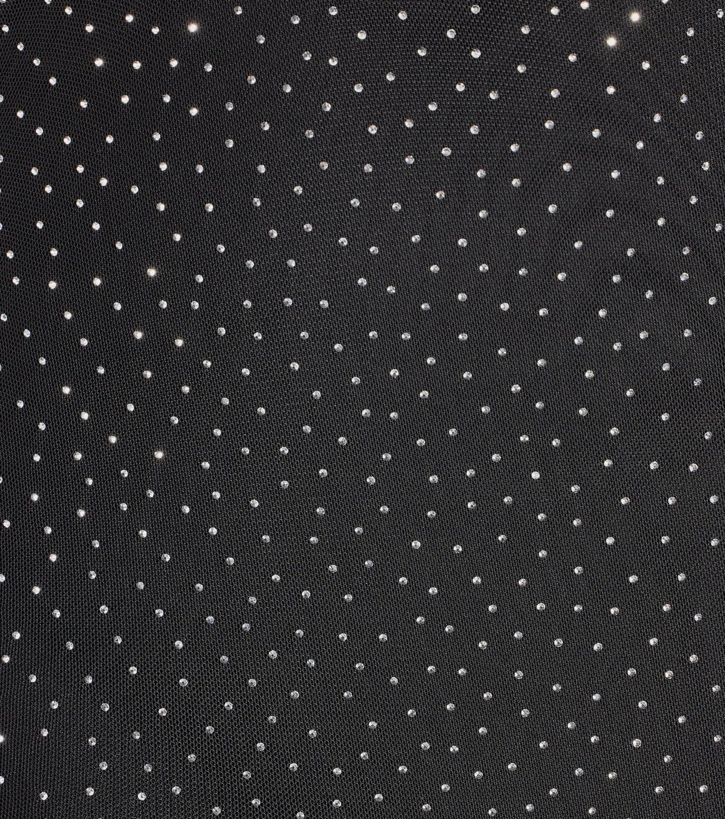 Sparkle Time Rhinestone Mesh Bodycon Mini Dress