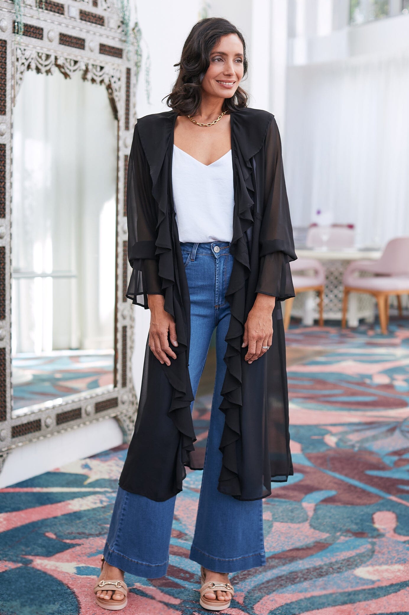 Ashley Cape Black