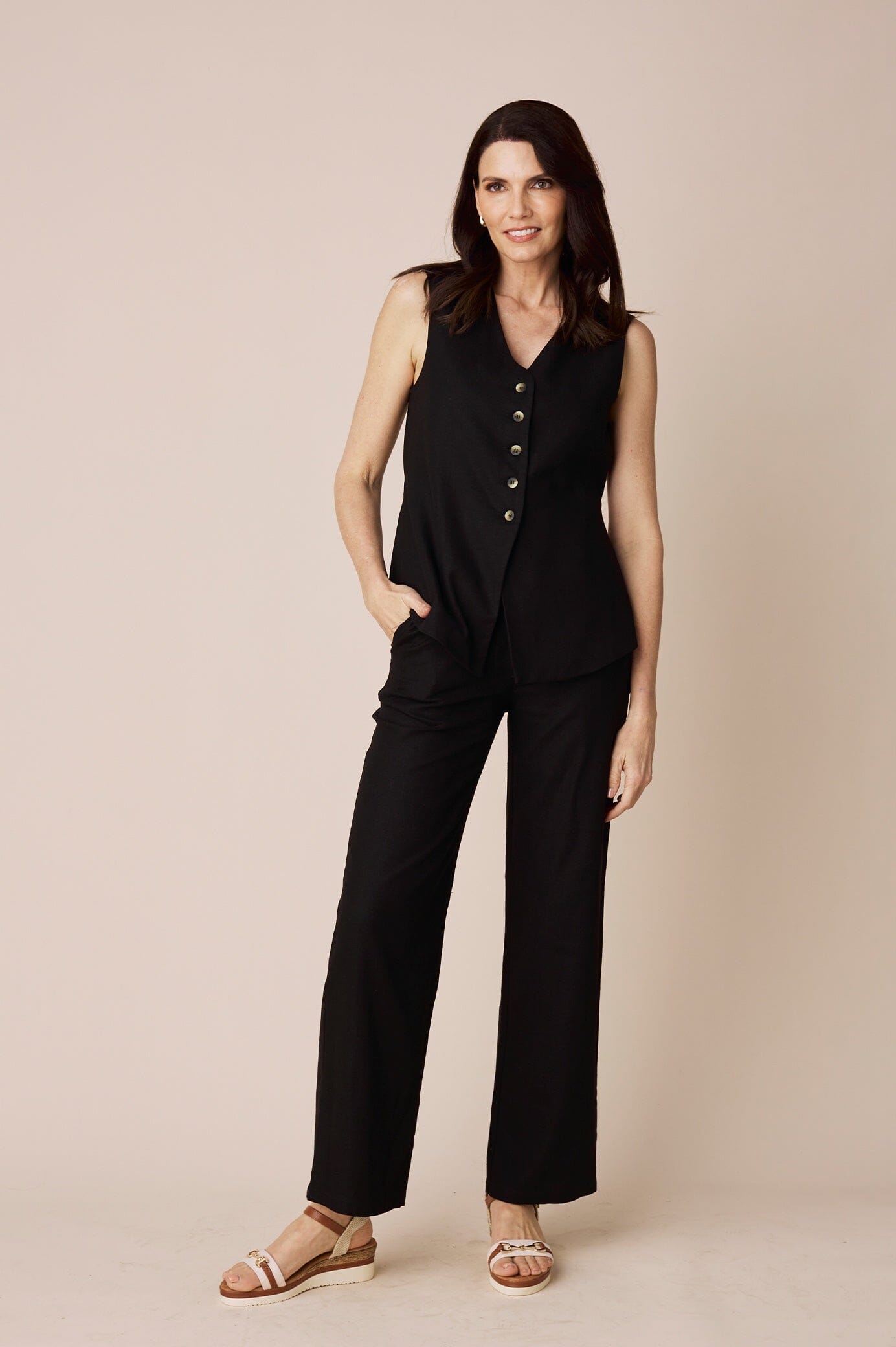Jocelyn Pants Black