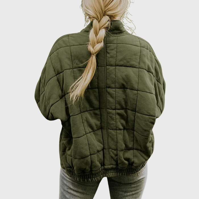 Amy | Quilted jacket with an elegant oversized look