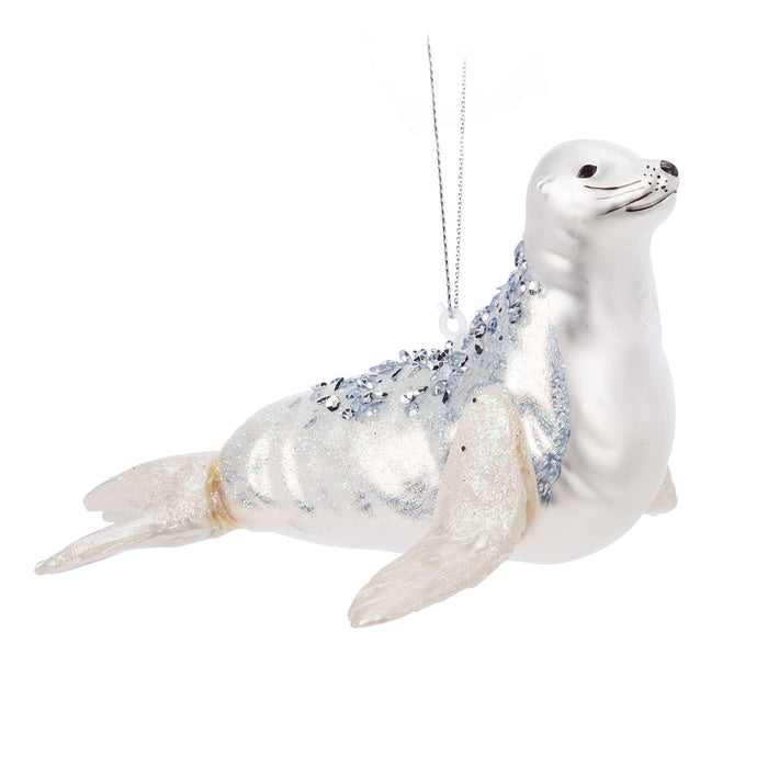 Ornament - Sparkly Seal