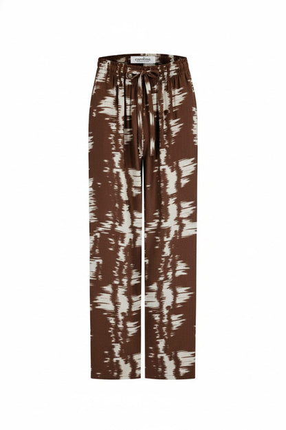 Campania Straight Leg Pants in Brown