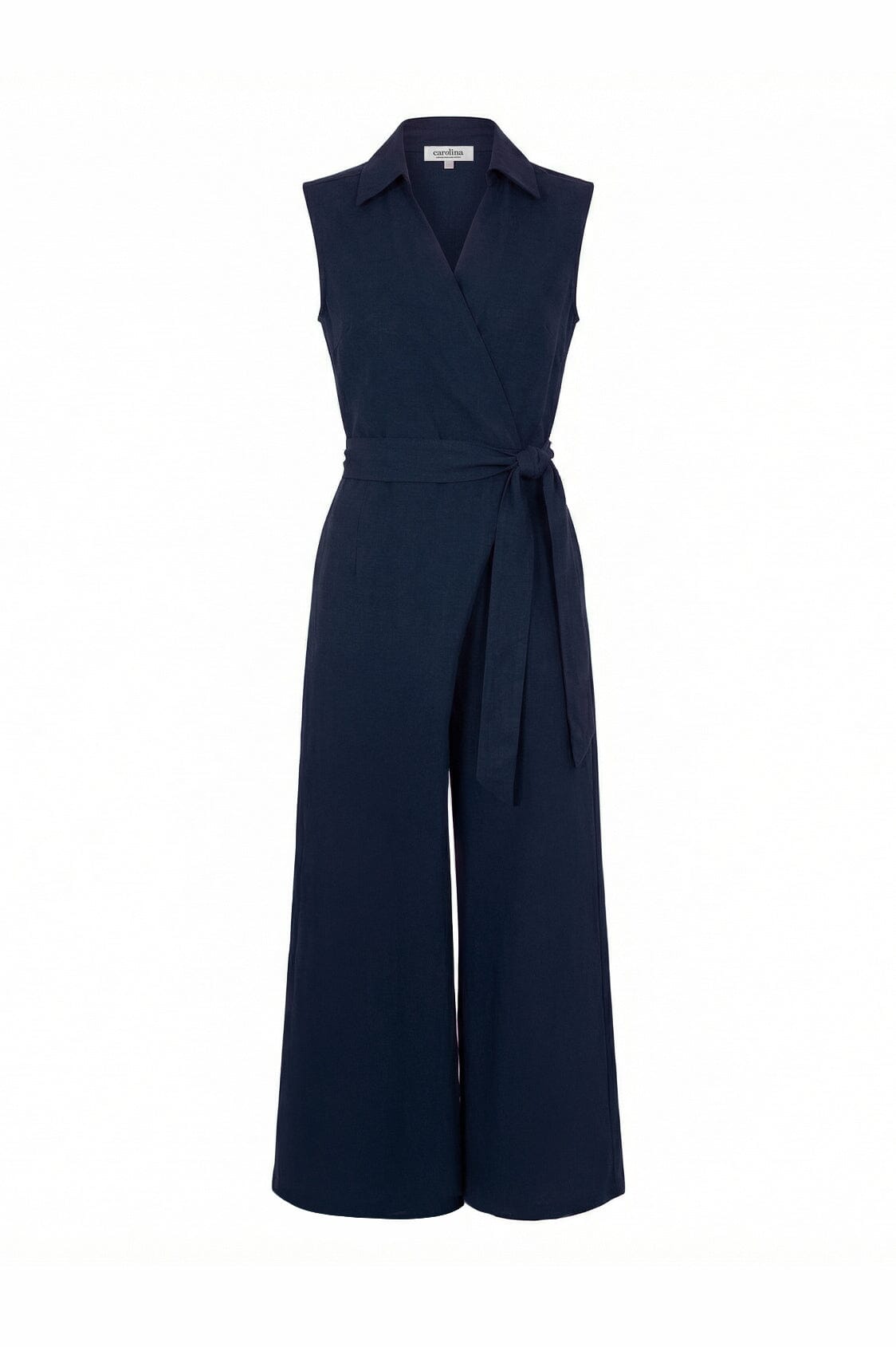 Alex Sleeveless Jumpsuit in Navy