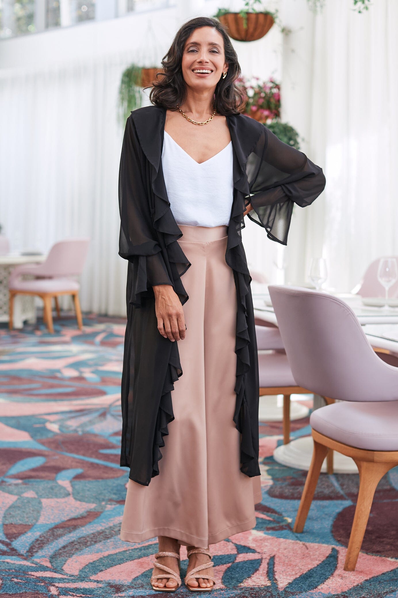 Ashley Cape Black