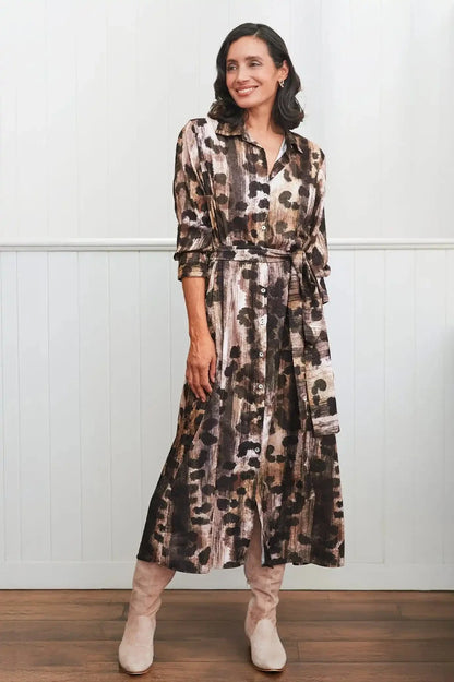 Dasha Animal Print Dress