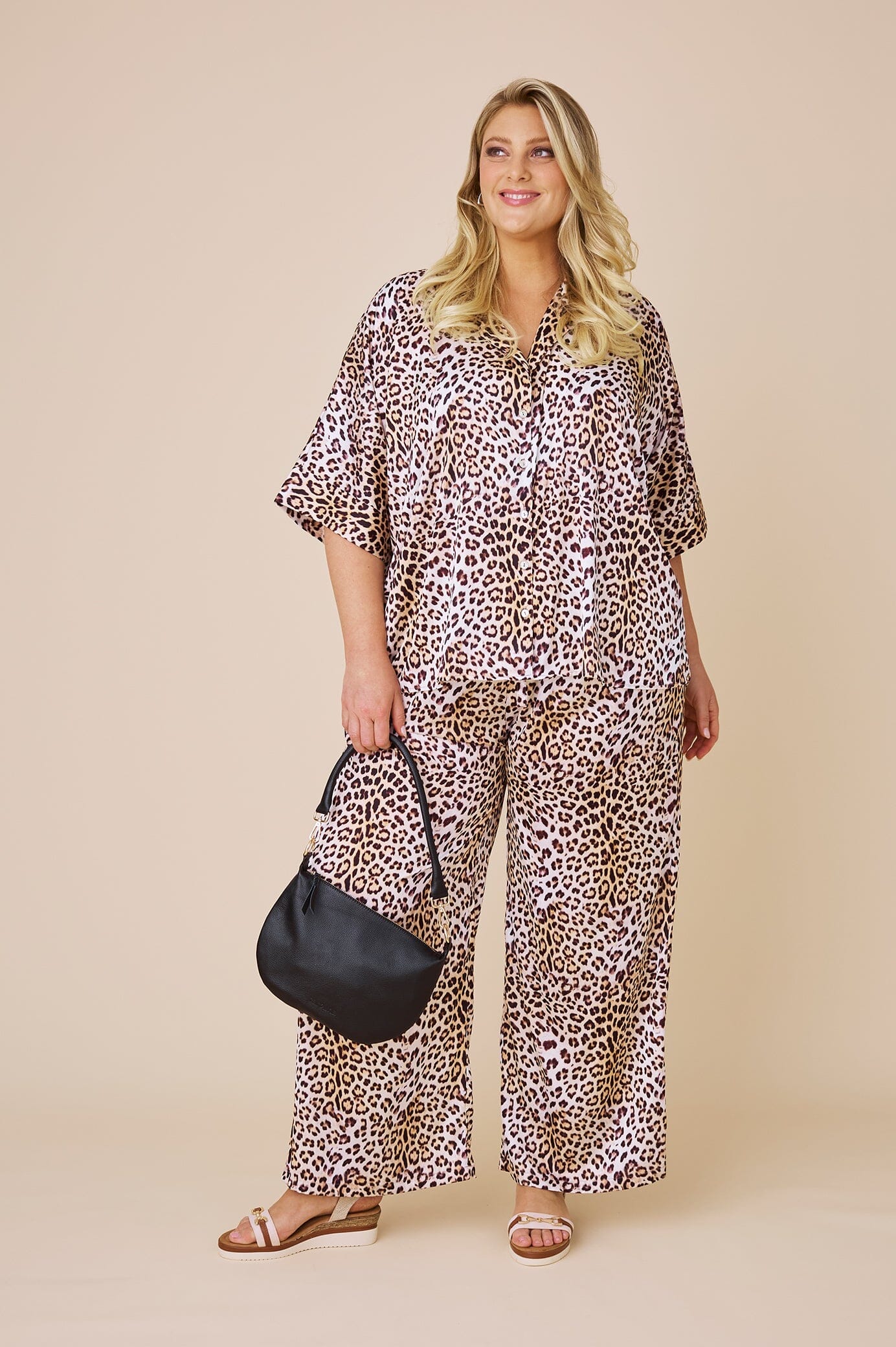 Karina Animal Print Pants