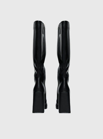Montgomery Boots Matte Black