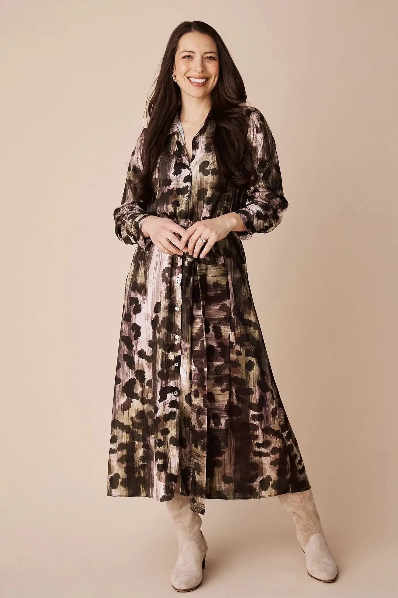 Dasha Animal Print Dress