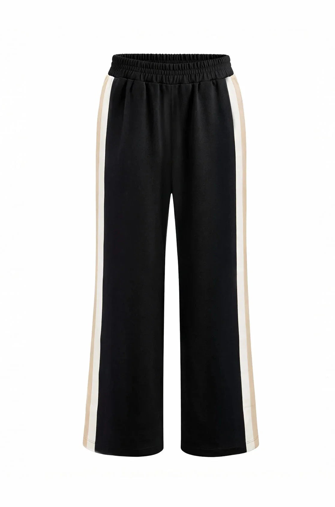Ariana Side Stripe Jogger Black