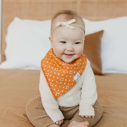 4 Pack Baby Bandana Bibs - Rue