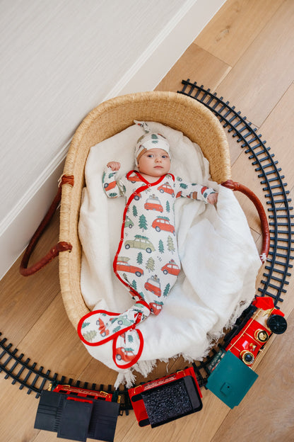Newborn Knotted Gown - Griswold