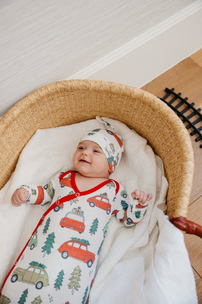 Newborn Knotted Gown - Griswold