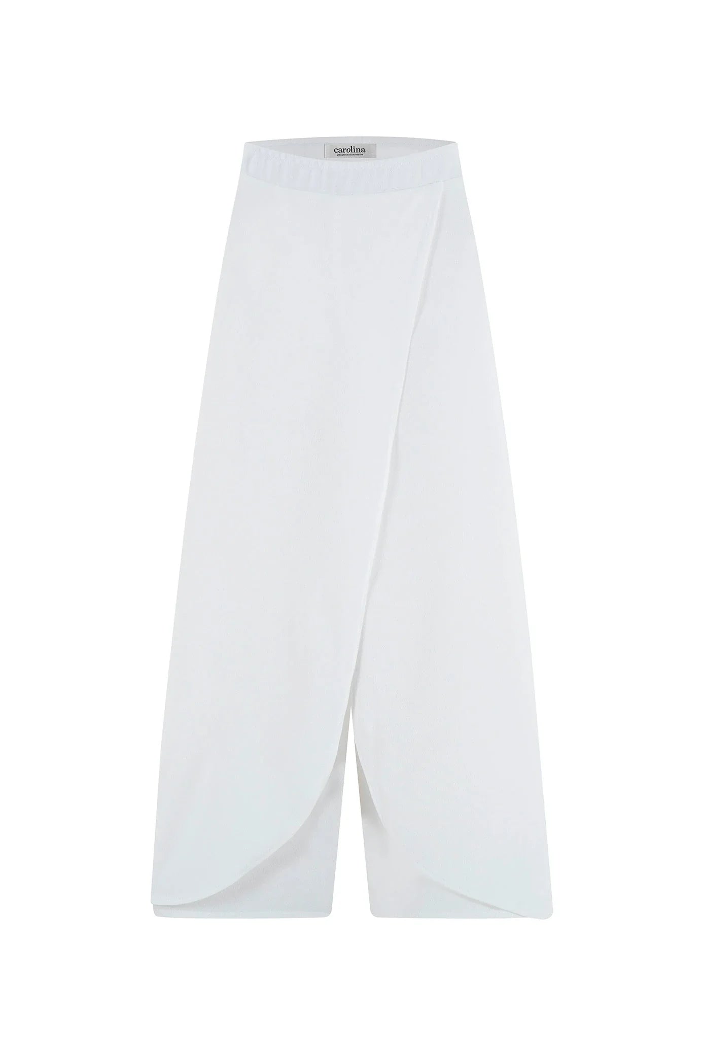 Claudette Wide Leg Pants White