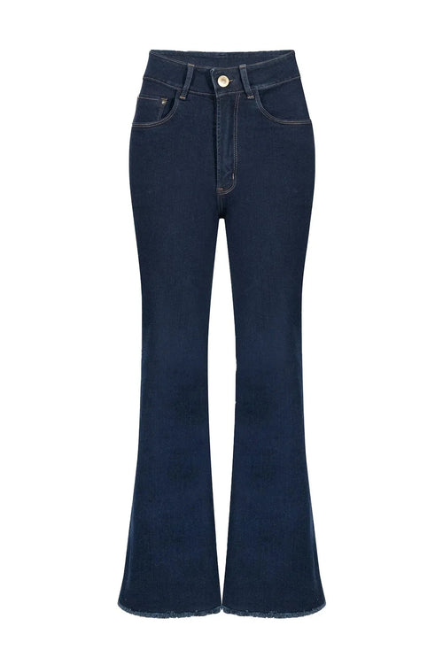 Colette Wide Leg Dark Denim Jeans