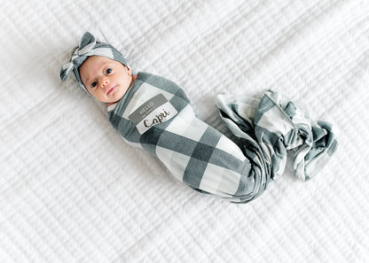 Knit Headband Bow - Hudson