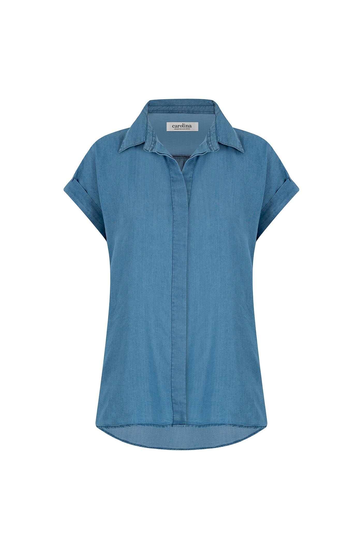Josie Tencel Collared Shirt