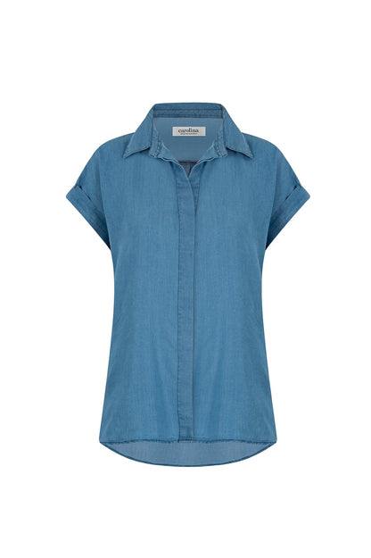 Josie Tencel Collared Shirt