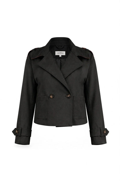 Piper Jacket Black With Pocket