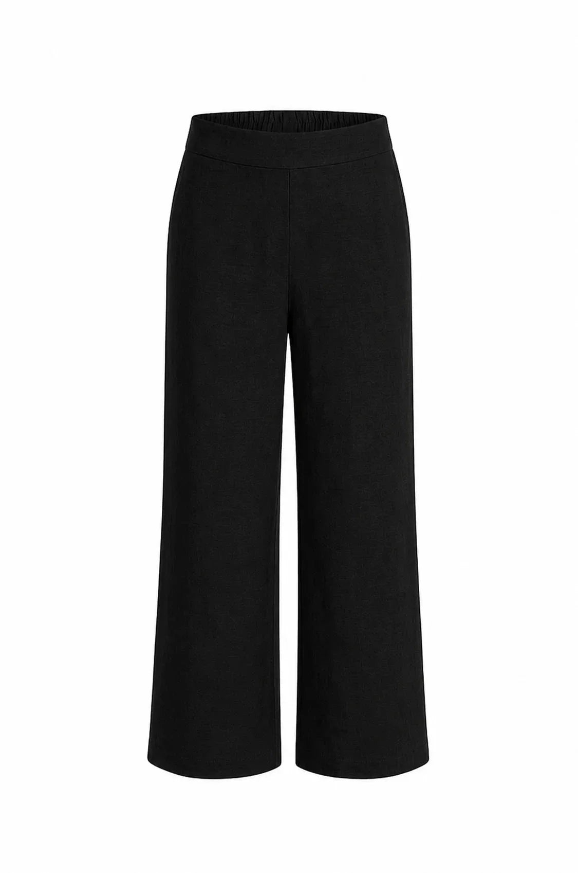 Paola Straight Leg Pants Black - Pre Order