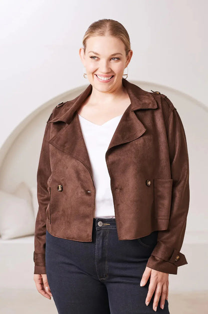 Piper Jacket Chocolate With Pocket
