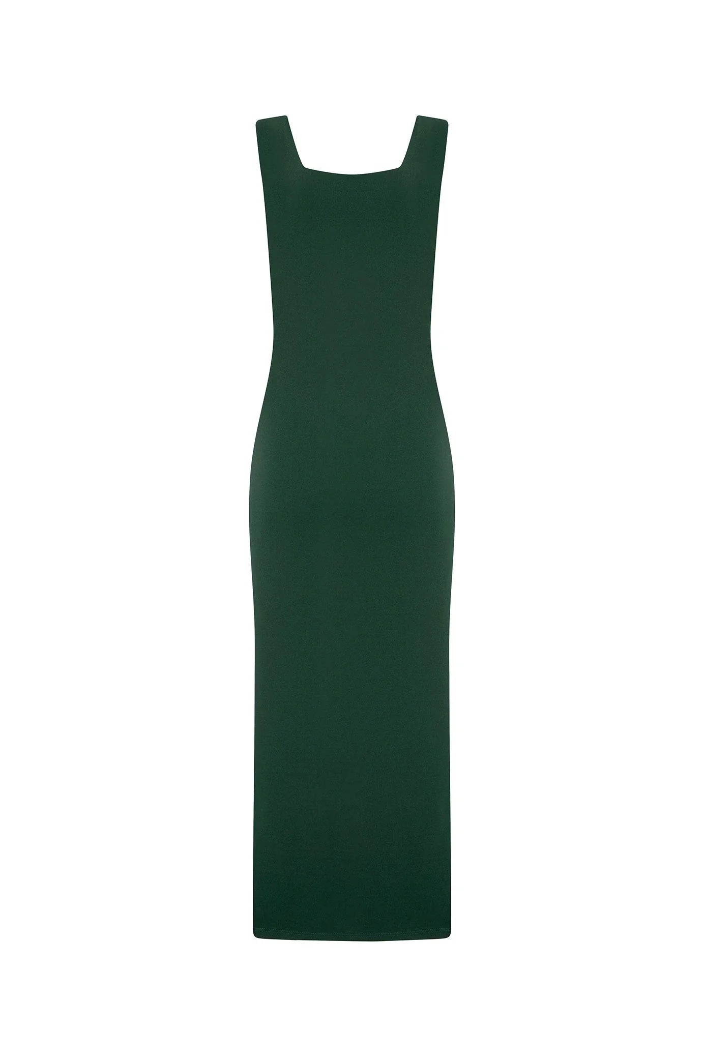 Portofino Sleeveless Midi Dress Forest Green
