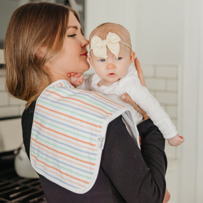 3 Pack Premium Burp Cloths - Cheery