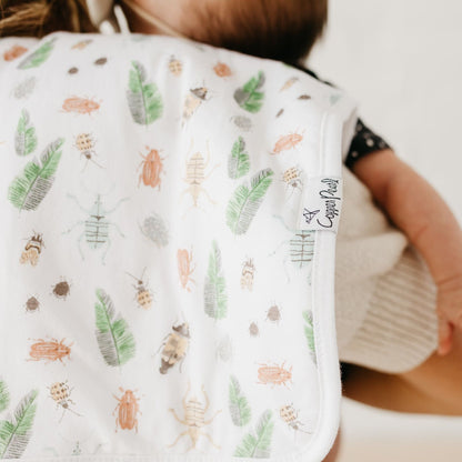 3 Pack Premium Burp Cloths - Peanut