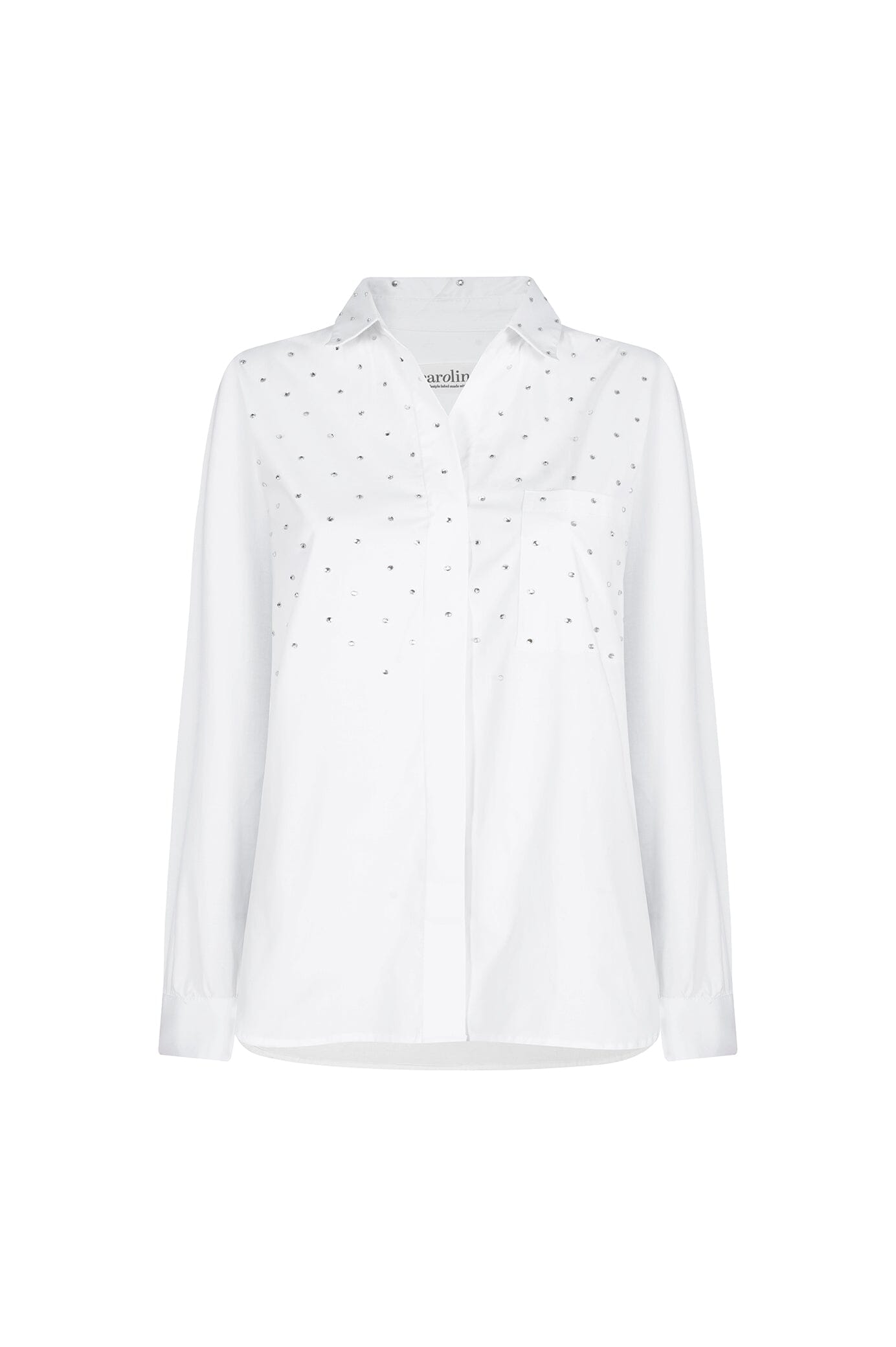 Renata White Collared Shirt