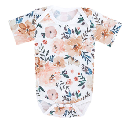 Short Sleeve Bodysuit - Autumn