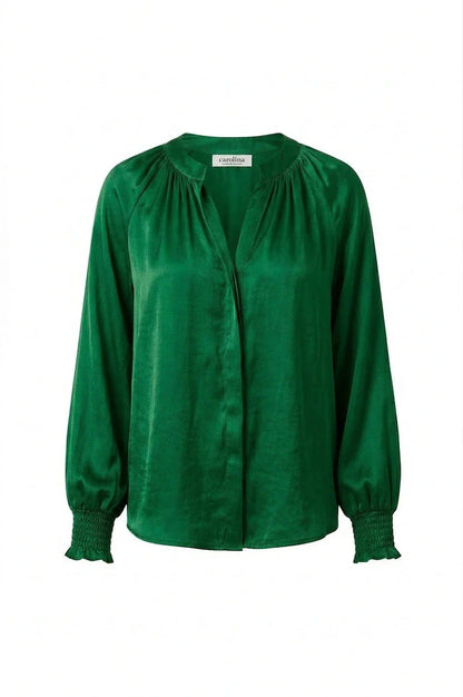 Sierra Long Sleeve Top Emerald