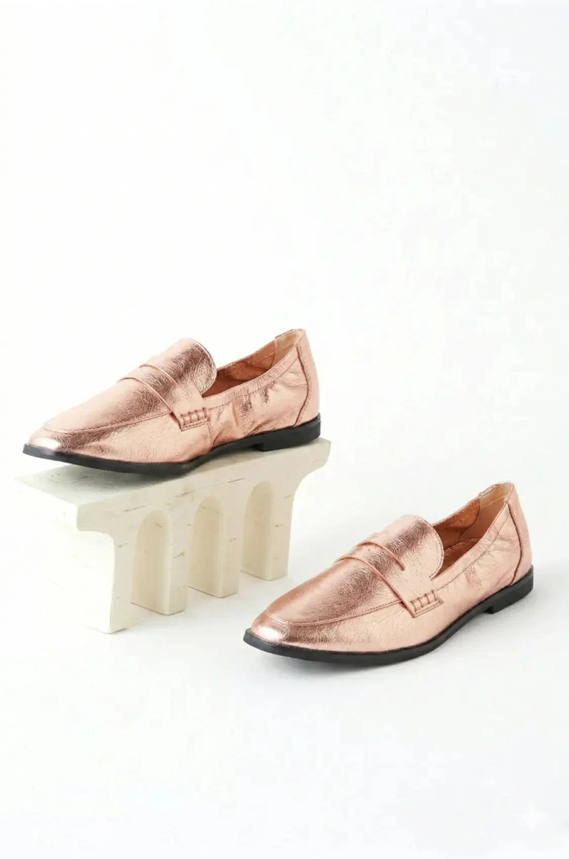 Sonia Loafers Rose Gold