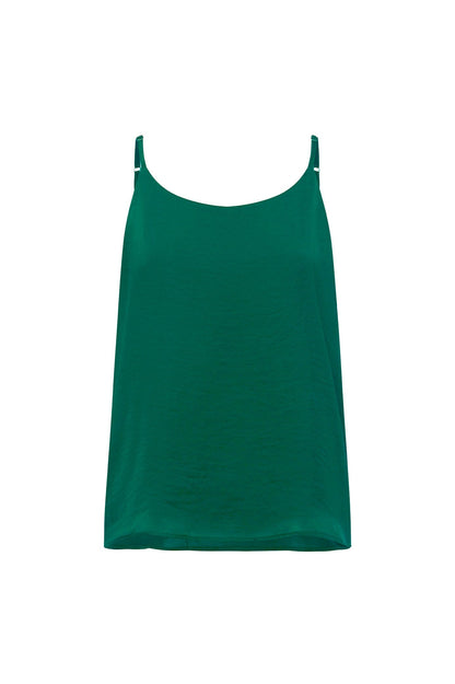 Ana Camisole Top Emerald