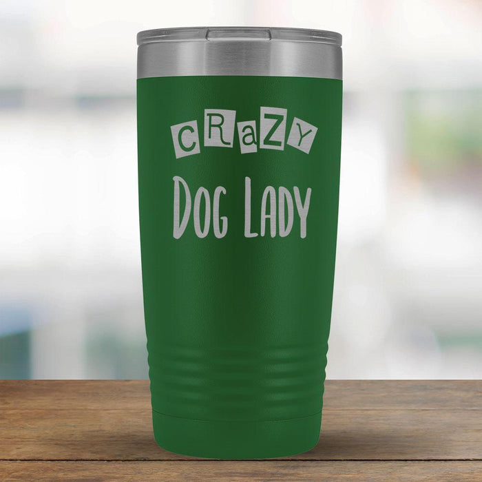 Crazy Dog Lady - 20oz Tumbler-KaboodleWorld