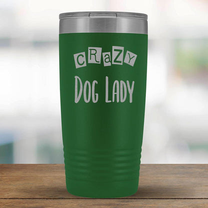 Crazy Dog Lady - 20oz Tumbler-KaboodleWorld