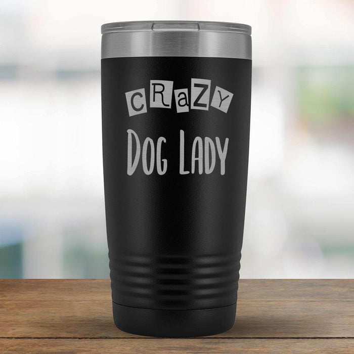 Crazy Dog Lady - 20oz Tumbler-KaboodleWorld