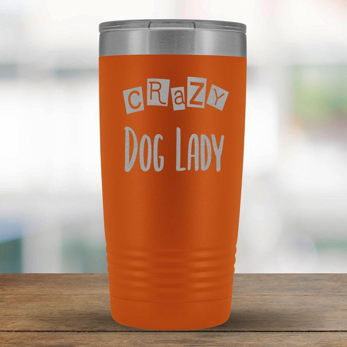 Crazy Dog Lady - 20oz Tumbler-KaboodleWorld