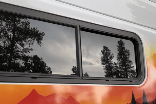 Flarespace Half-Slider Bunk Window (Driver Side, FS1033L)_ Outside View - Campervan HQ