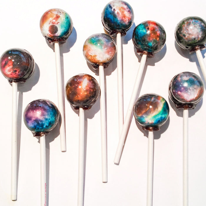 Galaxy Lollipops 10-piece set by I want Candy!