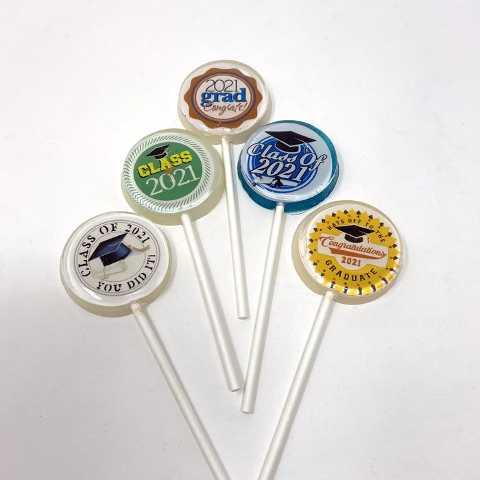 Graduation Lollipops 5-piece set by I Want Candy!
