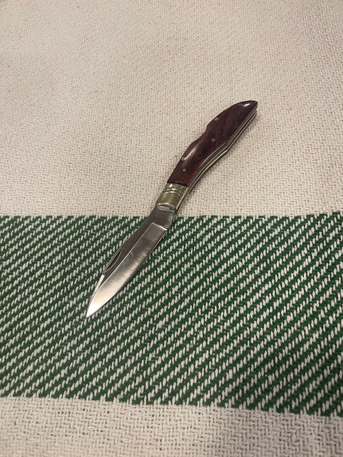GROHMANN POCKET - R340S Rosewood mini russel lockblade -$98.00