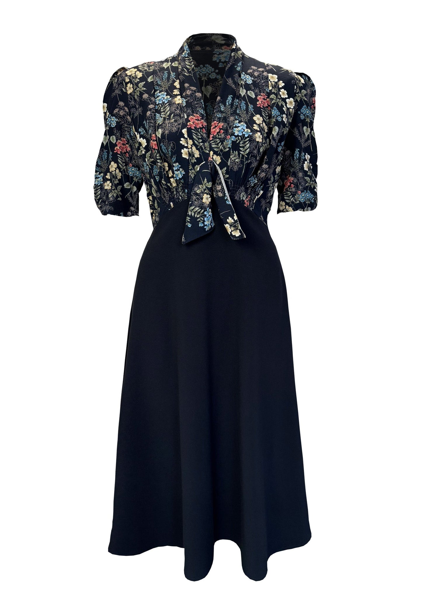 1930s Jitterbug Dress in Botanica