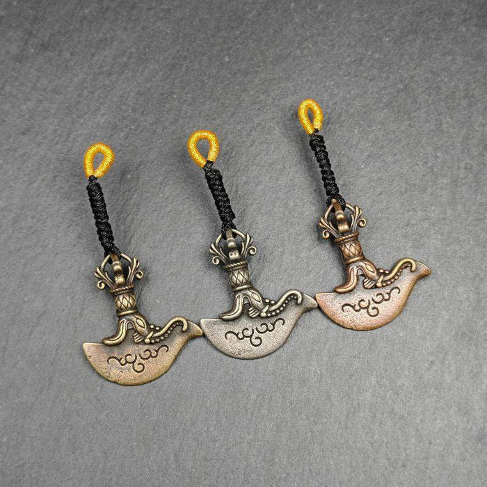Kartika Amulet - Tibetan Buddhist amulet, view 4