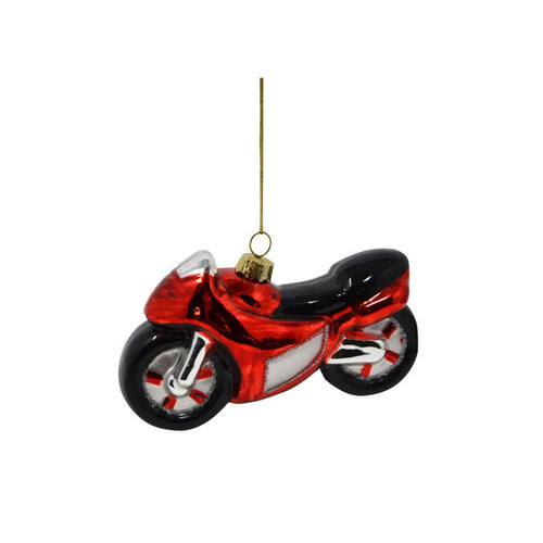 Ornament - Red Motorcycle