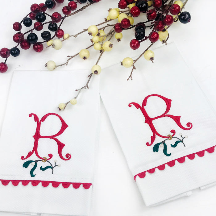 Ric Rac Trim Guest Towel