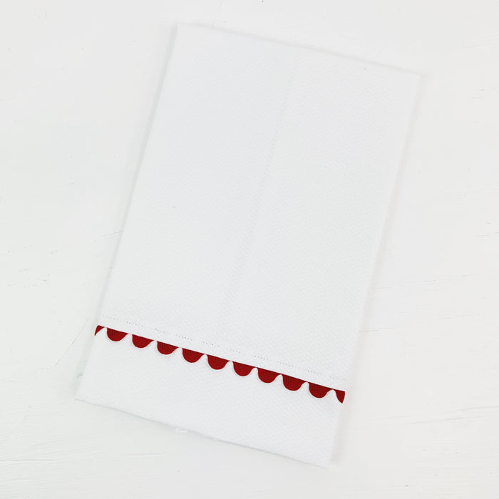 Ric Rac Trim Guest Towel