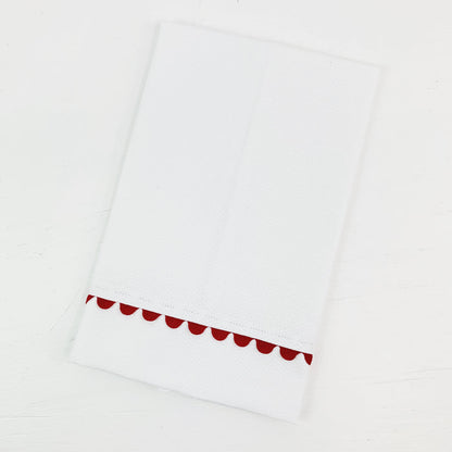 Ric Rac Trim Guest Towel
