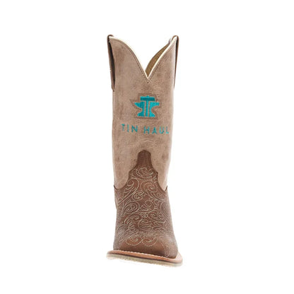 Tin Haul Women's Scrollwork Western Boot