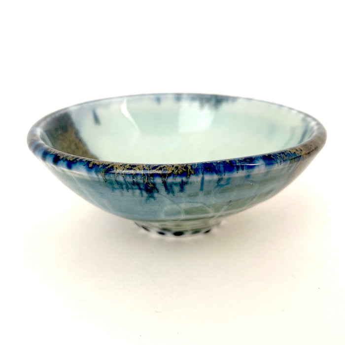 Tiny Bowl Aqua and Blue