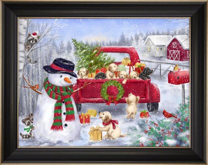 Variety of Christmas Canvas Print