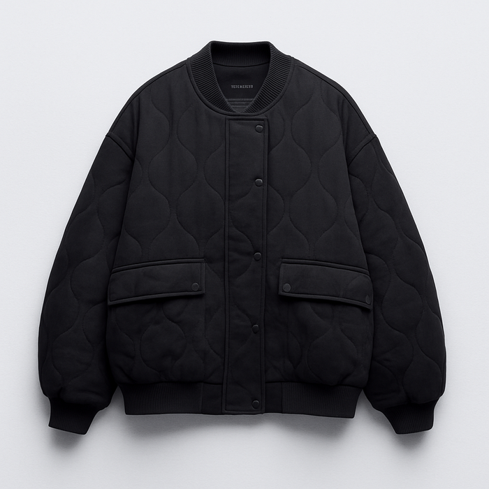 Veronica | Women's Quilted Bomber Jacket